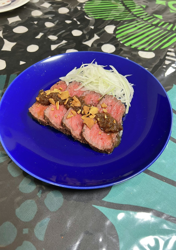 ローストビーフ　おろしタマネギ-レシピのメイン写真