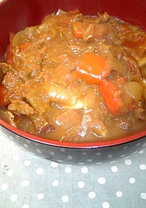 フルーティでピリ辛なカレーうどん -レシピのメイン写真