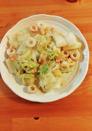 白菜の豆乳仕立て-レシピのメイン写真