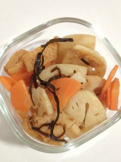 れんこんの塩昆布炒め-レシピのメイン写真