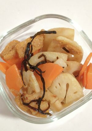 れんこんの塩昆布炒め-レシピのメイン写真
