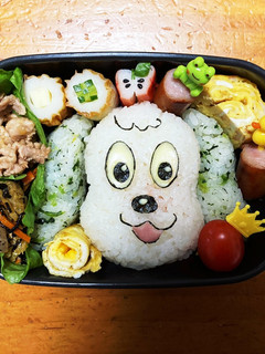 いないいないばあっ!ワンワンキャラ弁-レシピのメイン写真