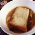 時短!食パンでオニオングラタンスープ