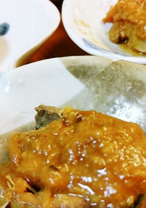 さばの味噌煮、筒切りで。-レシピのメイン写真