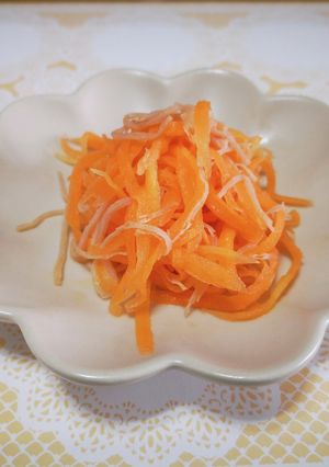 簡単するめ無限にんじん-レシピのメイン写真