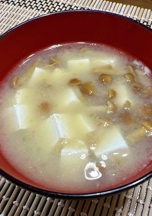 基本のなめこ汁-レシピのメイン写真