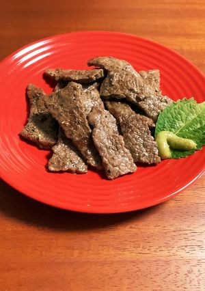 フライパンで簡単！　レモンわさび焼肉-レシピのメイン写真