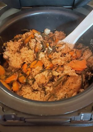 塩昆布の炊き込みご飯-レシピのメイン写真
