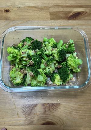 ブロッコリーのおかかマヨ和え[幼児食］-レシピのメイン写真