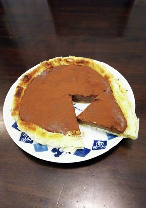冷凍パイシートでタルト風チョコケーキ-レシピのメイン写真