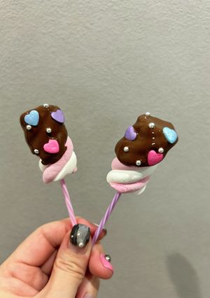 簡単バレンタイン♡チョコマシュマロ-レシピのメイン写真