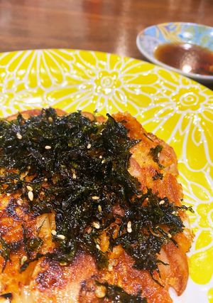 かりもち！豆腐キムチヂミ-レシピのメイン写真