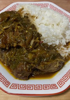 スペアリブとパクチーの中華カレー-レシピのメイン写真