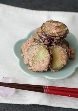 さつまいも明太：お弁当野菜おかずストック-レシピのメイン写真