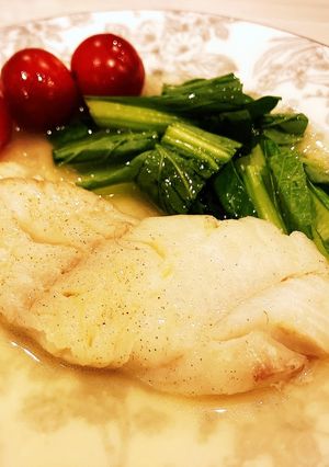 皮なし真鱈のシンプル白ワイン煮-レシピのメイン写真