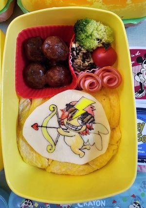 リアルピースこーたキューピット弁当～♪-レシピのメイン写真