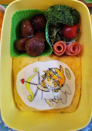 リアルピースかずぅエンジェル弁当～♪-レシピのメイン写真