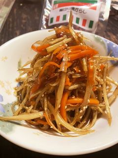 味しみしみお惣菜の定番きんぴらごぼう-レシピのメイン写真