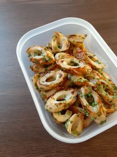 ちくわの青のりマヨ炒め-レシピのメイン写真