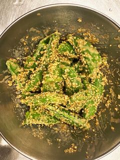 お弁当のえんどうごま和え-レシピのメイン写真