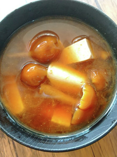 我が家の定番☆豆腐となめこの味噌汁♪-レシピのメイン写真
