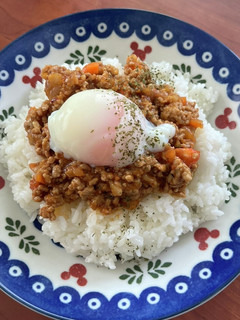 栄養満点!トマトとひき肉のドライカレー-レシピのメイン写真