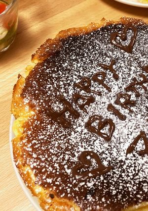 10分でできる！バスク風　チーズケーキ-レシピのメイン写真
