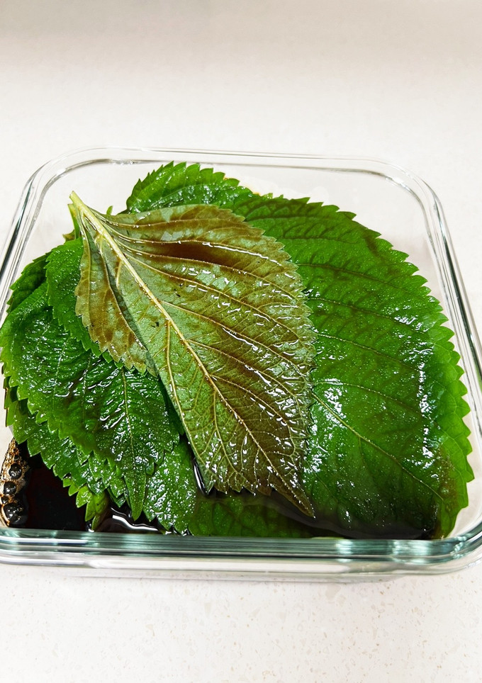 깻잎장아찌(エゴマの葉の醤油漬け)-レシピのメイン写真