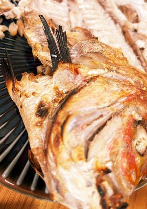 備忘録　鯛の塩焼き-レシピのメイン写真