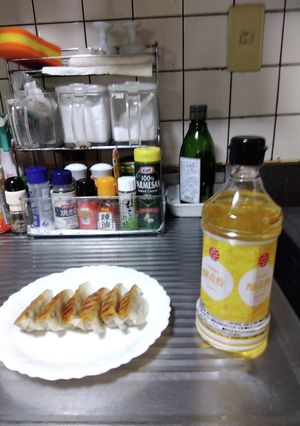 冷凍餃子の焼き方-レシピのメイン写真