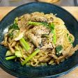 牡蠣きのこ和風パスタ