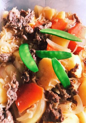 春の肉じゃが-レシピのメイン写真