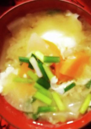 身沢山の味噌汁-レシピのメイン写真