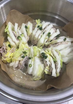 豚肉と白菜のミルフィーユ蒸し-レシピのメイン写真