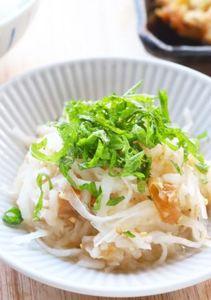5分で完成♪大根のさっぱり梅サラダ-レシピのメイン写真