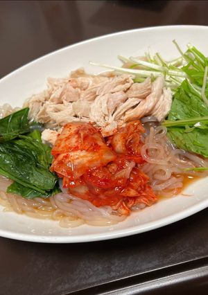 ヘルシー糸こんにゃく冷麺-レシピのメイン写真