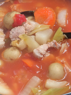 冷蔵庫の余り物でOK♡トマトスープ-レシピのメイン写真