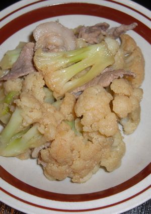 カリフラワー（花野菜）の旨煮-レシピのメイン写真