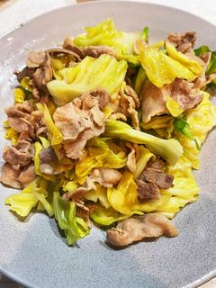 キャベツと豚バラのダシ炒め-レシピのメイン写真