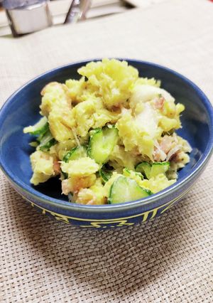 レンジで簡単☆さつまいものポテトサラダ-レシピのメイン写真