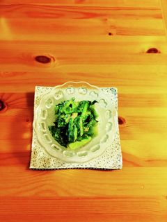 やまとまなで酢味噌和え-レシピのメイン写真