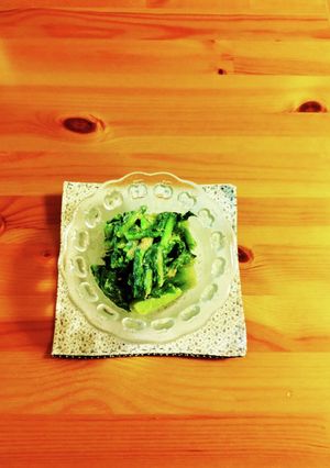 やまとまなで酢味噌和え-レシピのメイン写真