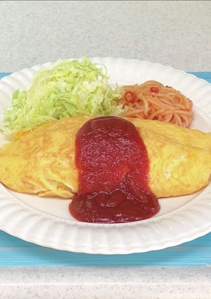 チキンライス(オムライスに)-レシピのメイン写真