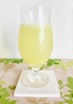 はちみつレモン酢ソーダ割り-レシピのメイン写真