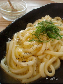 釜玉うどん-レシピのメイン写真