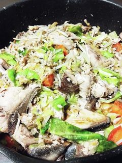 鰤と野菜の味噌炒め-レシピのメイン写真