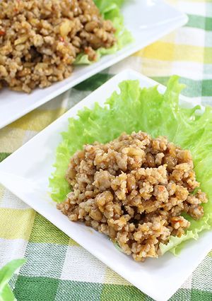 食べ方色々♪ひき肉納豆炒め-レシピのメイン写真