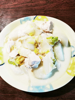 チキンと蕪と白菜の豆乳クリーム煮込み-レシピのメイン写真