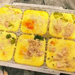 離乳食後期!!洋風かぼちゃ茶碗蒸し-レシピのメイン写真