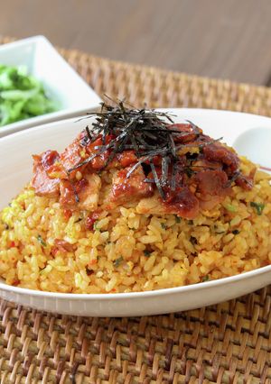 味噌キムチ炒飯-レシピのメイン写真